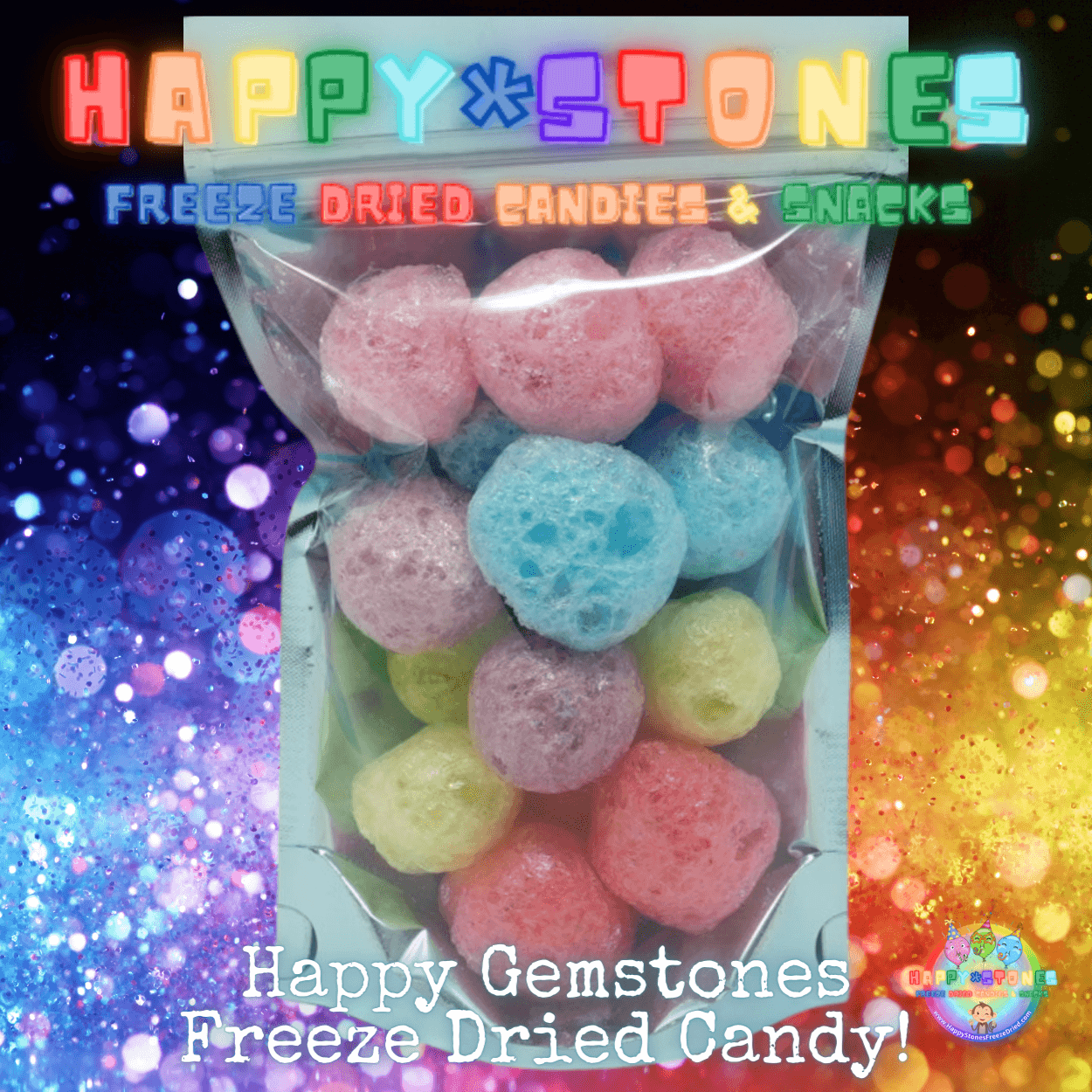 Freeze Dried Candy ~ Jolly Gemstones: ASSORTED