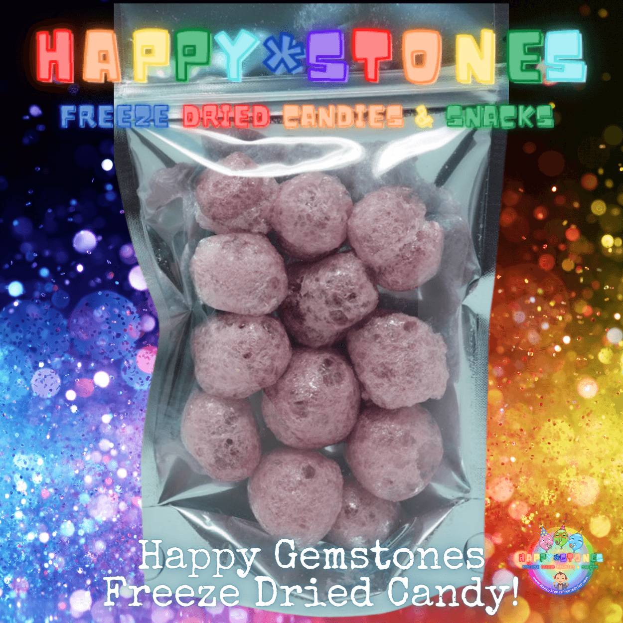 Freeze dried candy grape happy gemstones