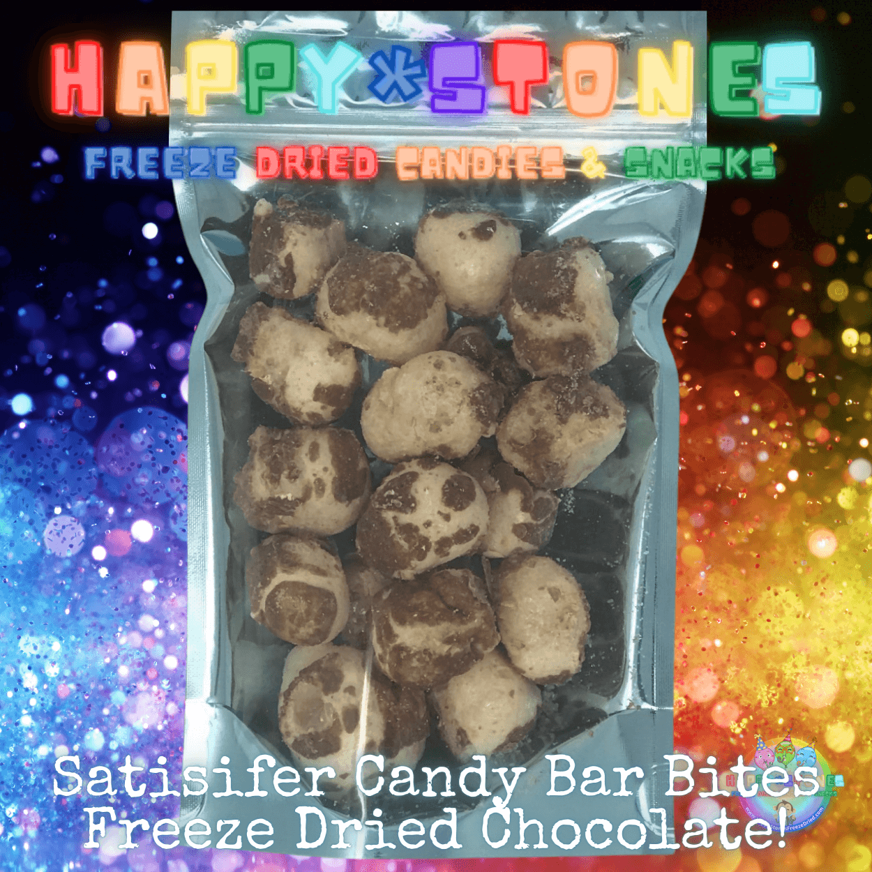 SATSIFIER Freeze Dried Chocolate Candy Bar Bites