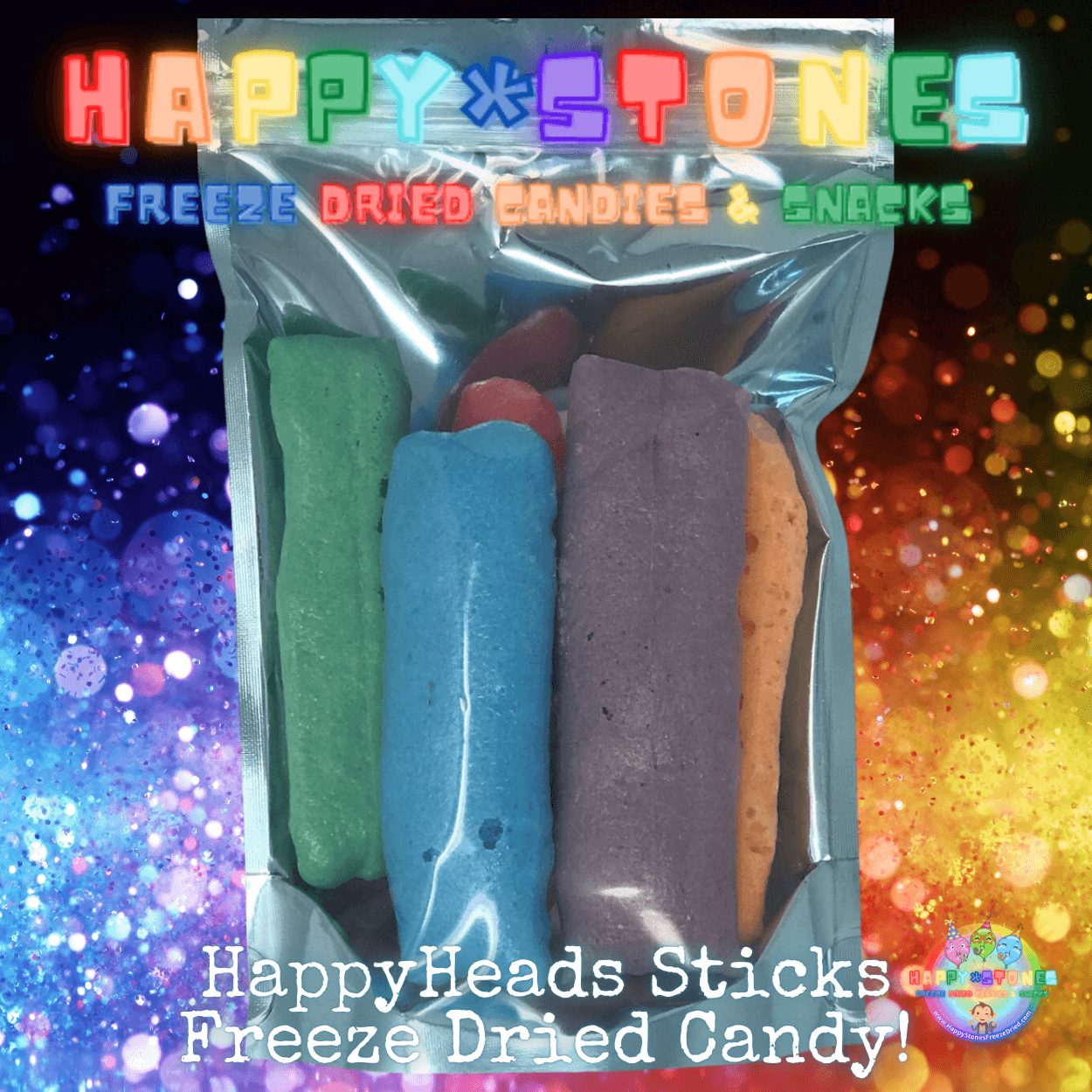 freeze dried candy happyheads sticks taffy happy stones freeze dried buy online