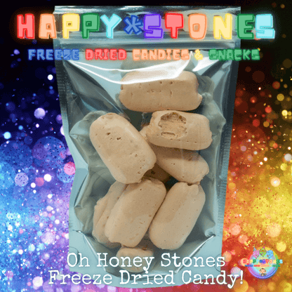Freeze Dried Candy O Honey Stones Happy Stones Freeze Dried Large Bag