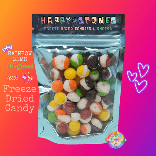Freeze Dried Candy Rainbow Gems 