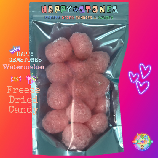 Freeze Dried Candy | HAPPY GEMSTONES | Watermelon