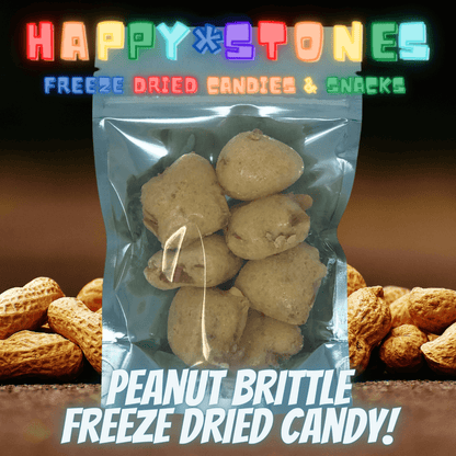 Freeze Dried Peanut Brittle Freeze Dried Candy Shop Buy TikTok Candy