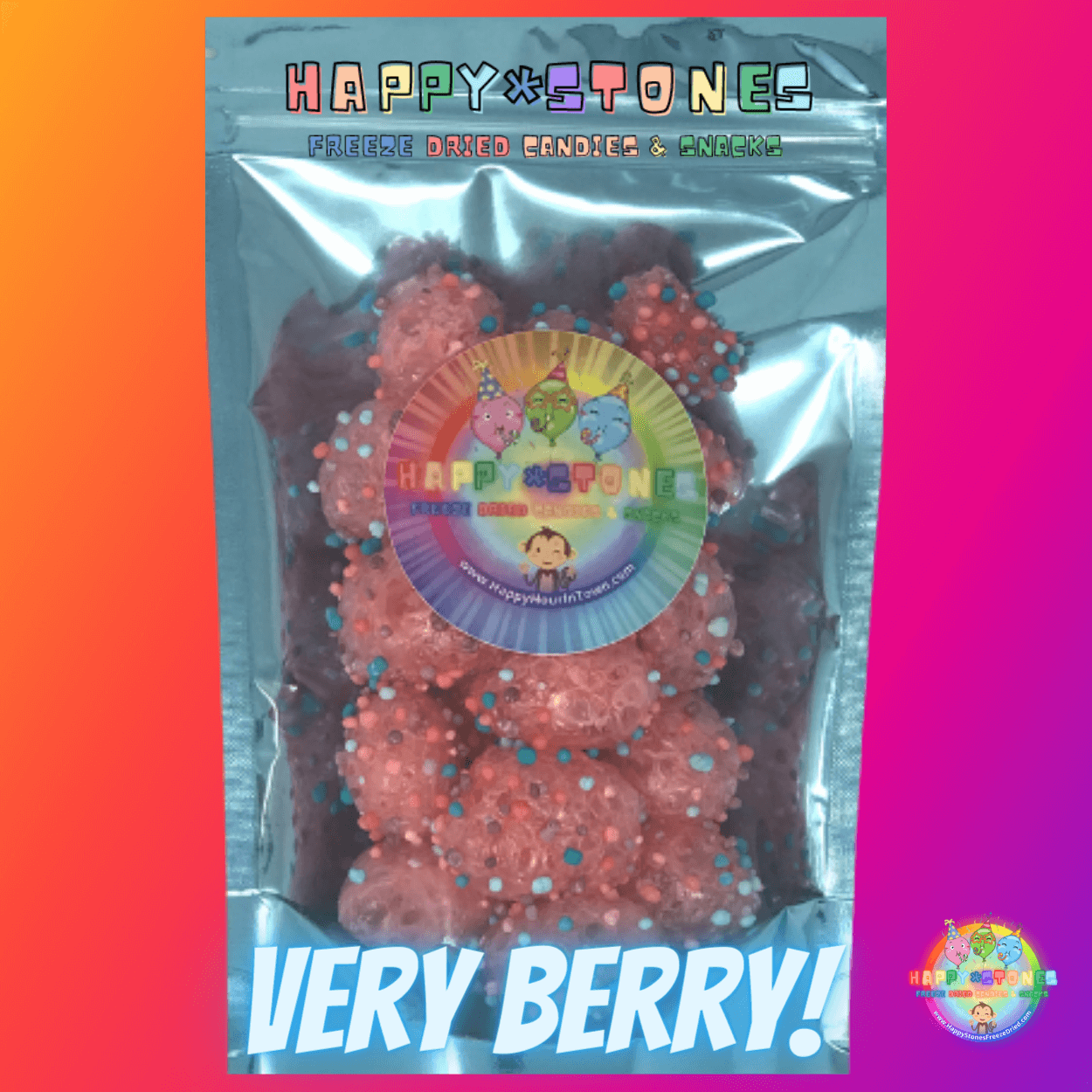 Very Berry Freeze Dried Gummy Clusters Best Freeze Dried Candy Website Buy TikTok Candy