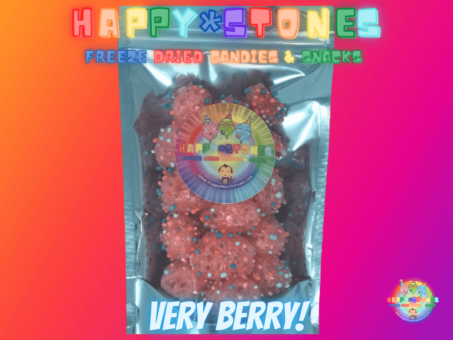 Very Berry Freeze Dried Gummy Clusters Etsy Freeze Dried Candy Shop Buy TikTok Candy